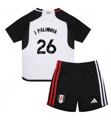 Fulham Joao Palhinha #26 Hemmakläder Barn 2023-24 Kortärmad (+ Korta byxor)